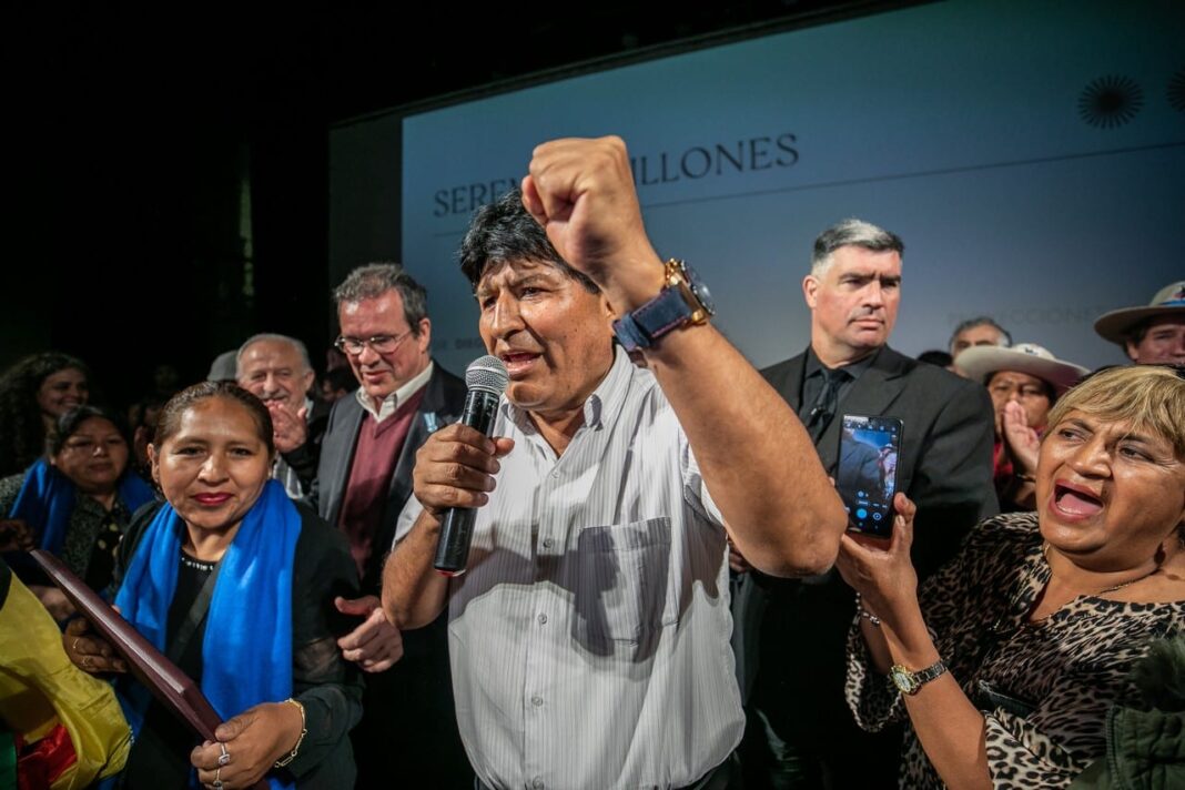 evo-morales-puso-en-duda-que-javier-milei-complete-su-mandato