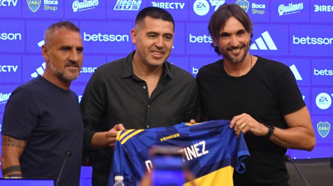 diego-martinez-fue-presentado-como-nuevo-dt-de-boca:-“es-el-desafio-mas-importante,-sone-con-este-momento”