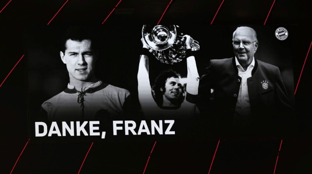 el-bayern-munich-recordo-a-franz-beckenbauer-con-un-conmovedor-homenaje:-“descanse-en-paz,-kaiser”