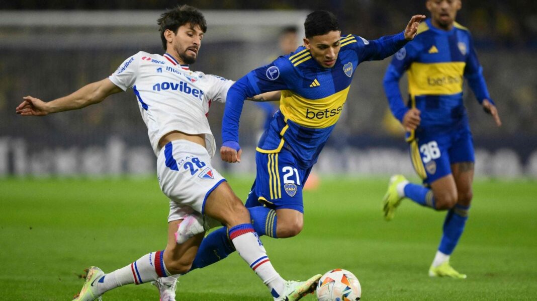 boca-recibe-a-fortaleza-en-un-duelo-clave-por-el-liderazgo-del-grupo-en-la-copa-sudamericana:-empatan-0-0