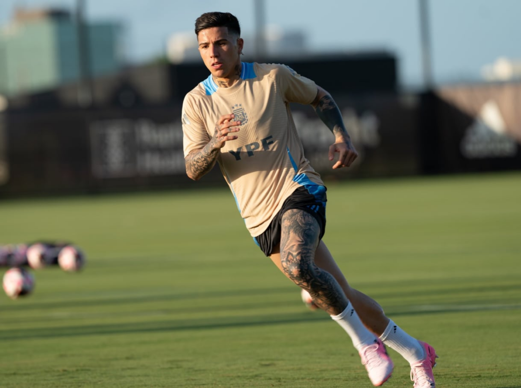 camino-a-la-copa-america:-con-messi-a-la-cabeza,-la-seleccion-argentina-tuvo-su-primer-entrenamiento-oficial