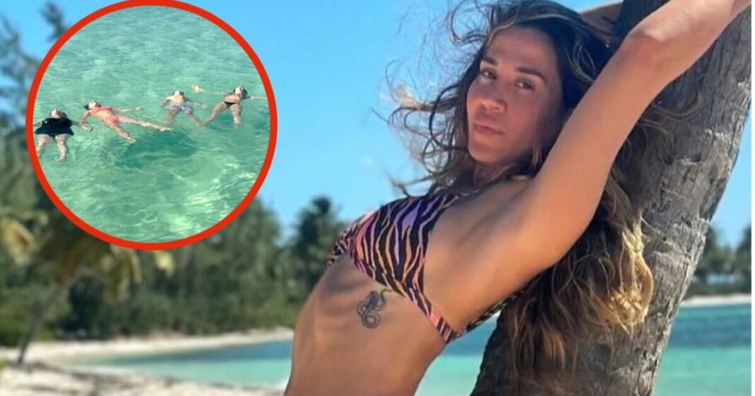 jimena-baron-se-burlo-del-look-de-su-madre-en-medio-de-las-vacaciones-que-comparten-en-el-caribe:-“un-tampon”