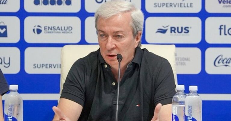 La ironía del presidente de Vélez con Bizarrap por Spreen