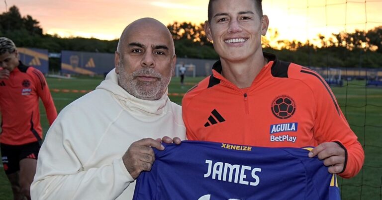 Chicho Serna contó que apretó a James Rodríguez con Boca