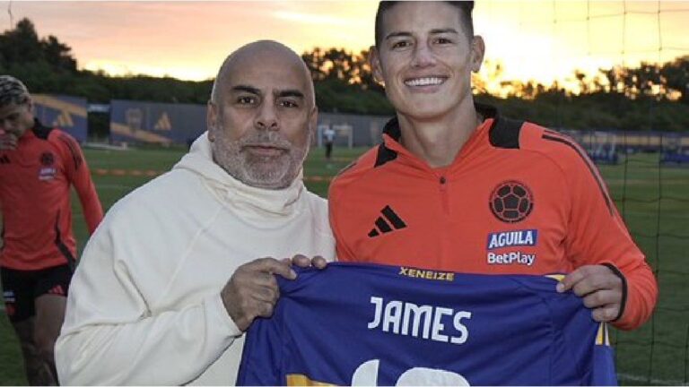 Boca se vuelve a ilusionar con James Rodríguez: «Sería un sueño»