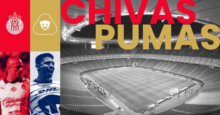 Chivas vs Pumas EN VIVO: minuto a minuto del encuentro en el Apertura 2024