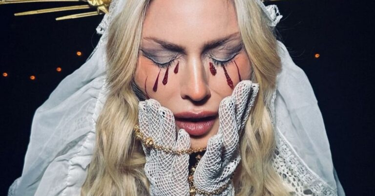 El atrevido disfraz de Madonna que desató la controversia en su fiesta de Halloween