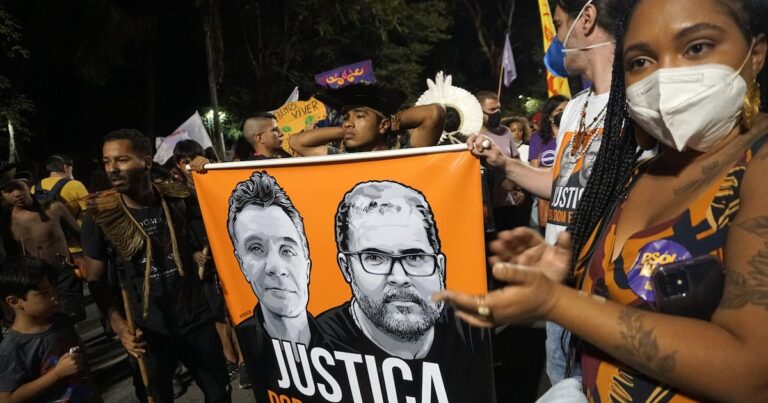La Policía Federal imputa al presunto cerebro del asesinato de un periodista y un activista en la Amazonía