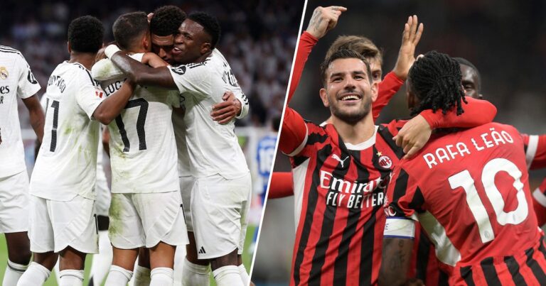 Real Madrid empata con Milan en el encuentro más destacado de la Champions: la agenda completa