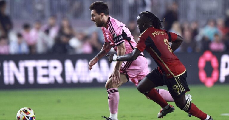 Con gol de Messi, el Inter Miami pierde ante Atlanta United en los cuartos de final de la Conferencia Este