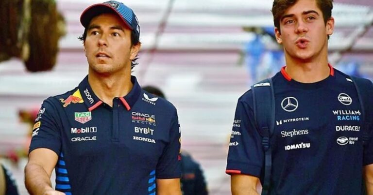 Malas noticias para Franco Colapinto: aseguran que Checo Pérez se quedará en Red Bull a fuerza de su billetera