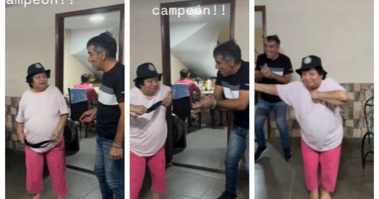 El divertido video de Cuevas festejando el título del Olimpia de Palermo