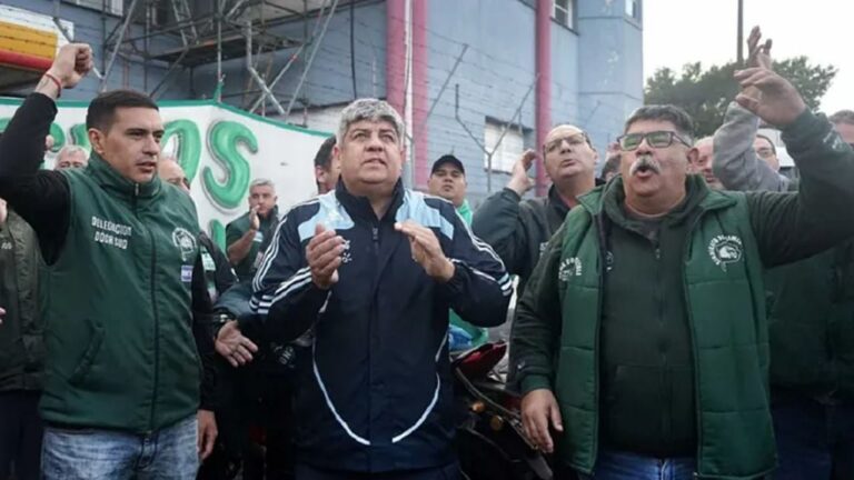Pablo Moyano amenaza al gobierno con un nuevo paro general