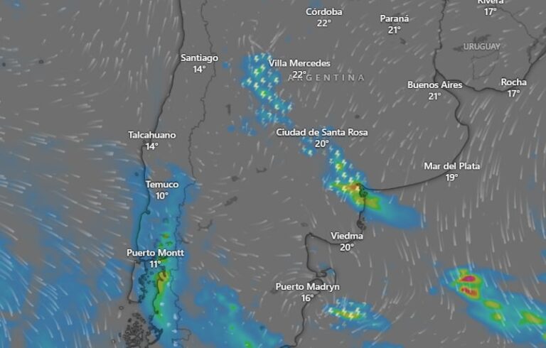 Alerta meteorológica en Ciudad y Provincia por tormentas intensas, ráfagas fuertes y caída de granizo