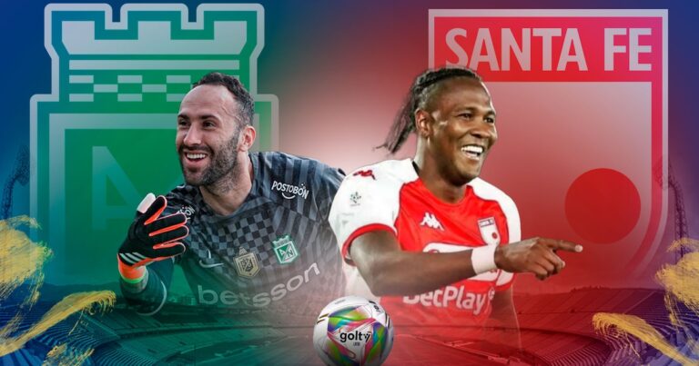 EN VIVO – Independiente Santa Fe vs. Atlético Nacional: Los verdolagas buscan clasificar en El Campín a la final