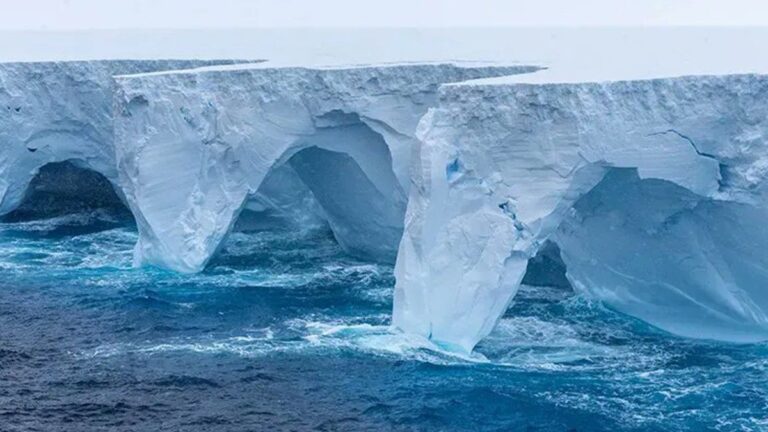 Antártida: se desprendió el iceberg más grande del mundo y navega sin rumbo por el océano