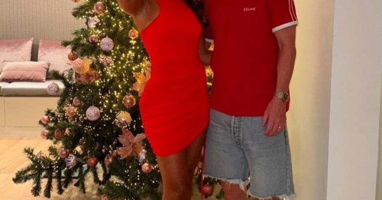 La Navidad de Messi: en familia y con look furor de Nochebuena