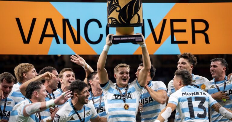 Los Pumas 7’s, tras el histórico tetracampeonato al hilo en Vancouver: «Este equipo marcó una era»
