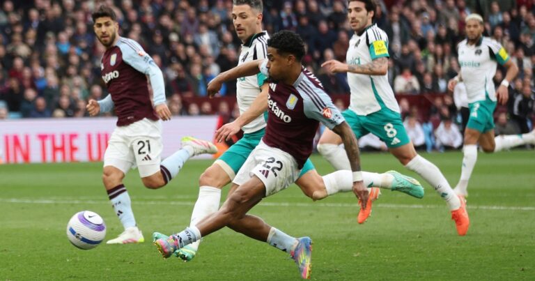 Con un golazo, el Aston Villa del Dibu Martínez le gana al Newcastle