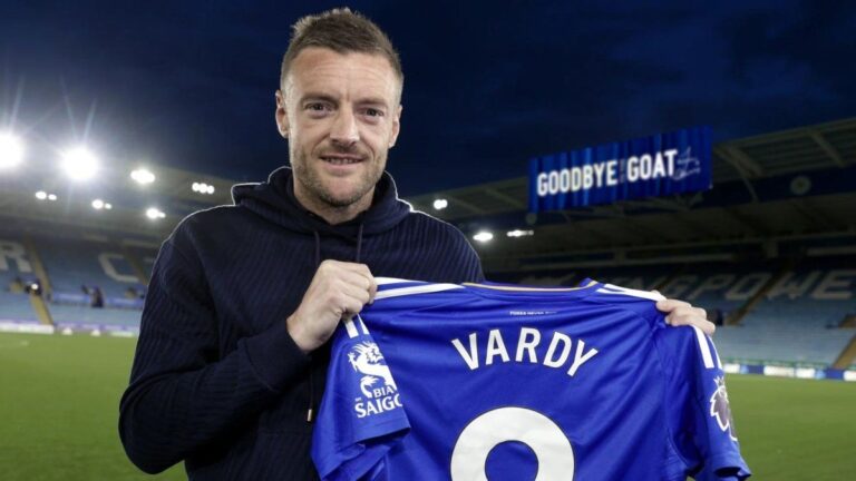 Bomba en la Premier League: Jamie Vardy deja el Leicester después de 13 años