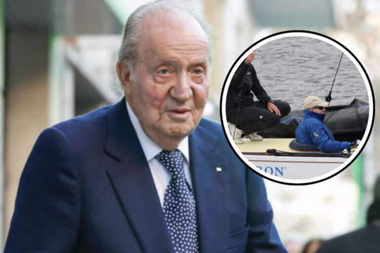 Juan Carlos I volvió a España para competir en una regata y reavivó la polémica