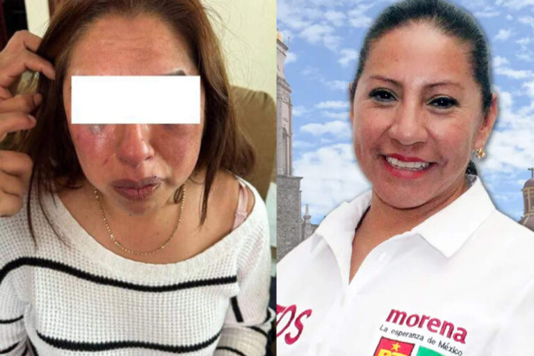 Alcaldesa de Morena es acusada de brutal agresión a empleada del DIF en Capulhuac