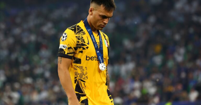 El sentido mensaje de Lautaro Martínez luego de perder la final de Champions: «Pido disculpas»
