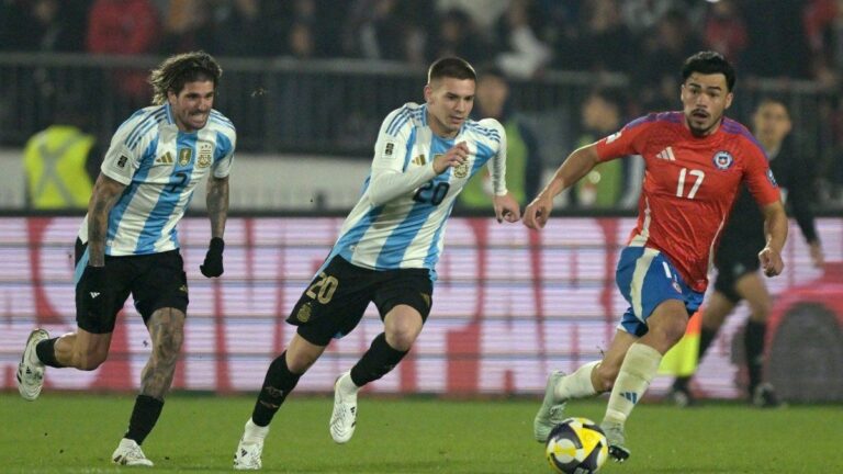 Franco Mastantuono debutó en la Selección Argentina: los récords que alcanzó