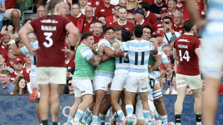 Histórica victoria de Los Pumas ante los British & Irish Lions por 28-24