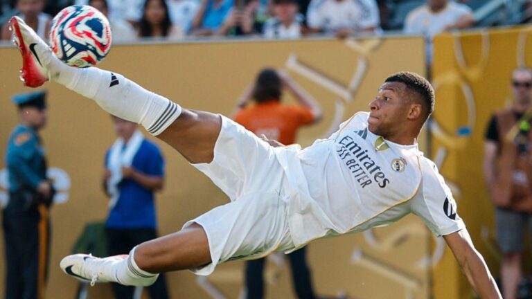 Hito sin precedentes: Kylian Mbappé rompió un récord histórico en el Real Madrid