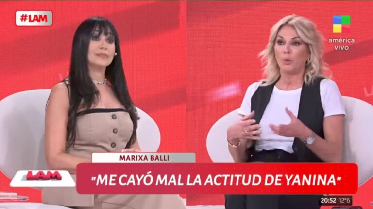 El enojo de Marixa Balli en LAM: qué pasó