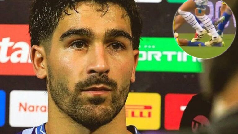 El gesto de Vicente Poggi tras lesionar sin querer a Ángel Di María: «Te quiero una banda»