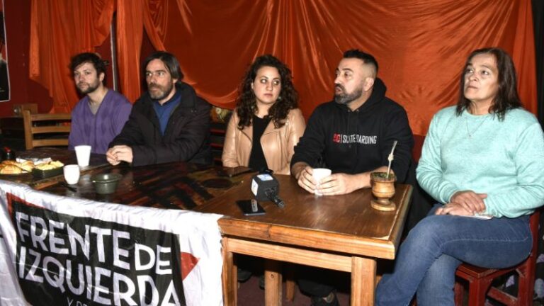 El FIT-U presentó su lista junto a Nicolás del Caño: Somos la única oposición que no se vende