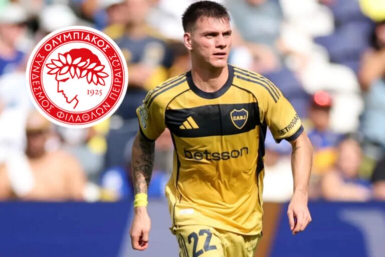 Olympiacos ofertó por Zenón y su salida de Boca podría estar cerca