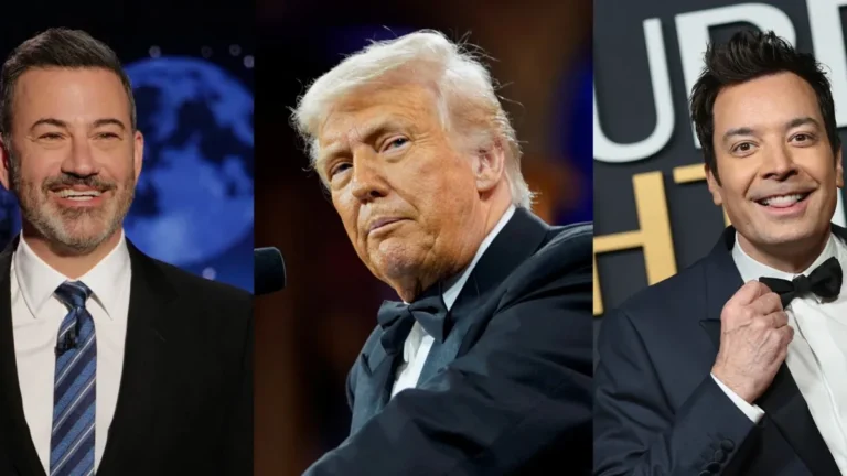 Donald Trump apuntó contra los programas de Jimmy Kimmel y Jimmy Fallon: «Serán los próximos en irse»