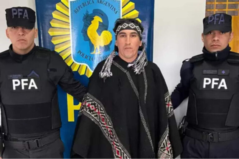 Condenaron al líder terrorista mapuche Ernesto Cruz Cárdenas a tres años de prisión