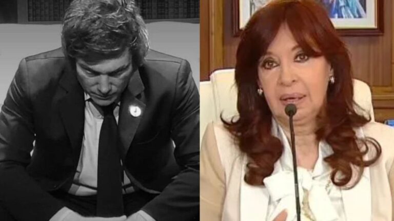 Cristina Kirchner cruzó a Javier Milei tras sus burlas a Néstor: «Hay que ser cobarde para…»