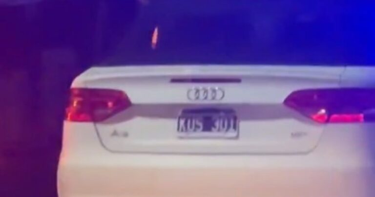 El «Nene» Vera, puntero de LLA, admitió que se fue del acto de Milei en su Audi descapotable y que debe multas