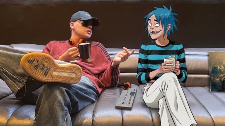 Gorillaz presentó «Orange County», su colaboración con Bizarrap y adelanto de su nuevo álbum