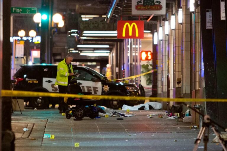 Blindado: así es el restaurante de comida rápida de Washington que solo atiende take away por la inseguridad