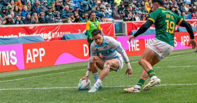 Los Pumas 7s perdieron en semis ante Sudáfrica y jugarán por el bronce en Nueva York