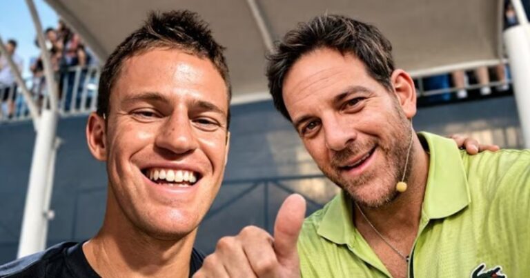Del Potro y Schwartzman reviven su amistad en exhibición de San Pablo