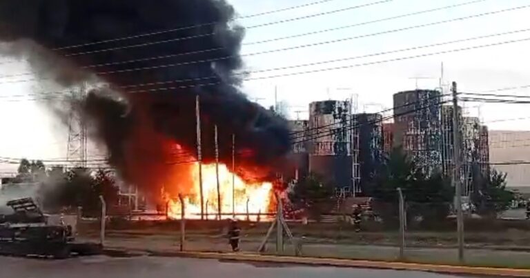 Incendio fatal en refinería de Pilar: un muerto y herido