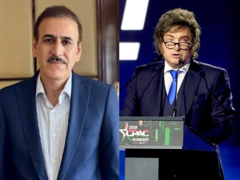Bandera de Argentina y bandera de Irán en un contexto de relaciones diplomáticas.
