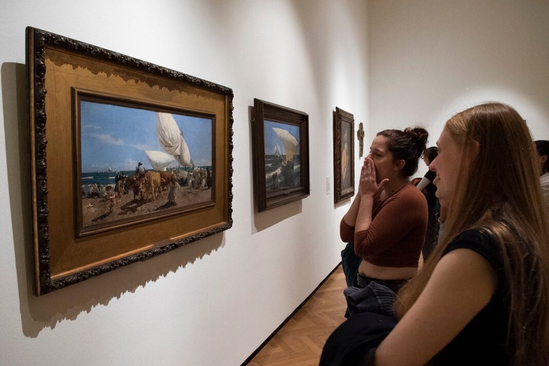 Obras de arte en la exposición 