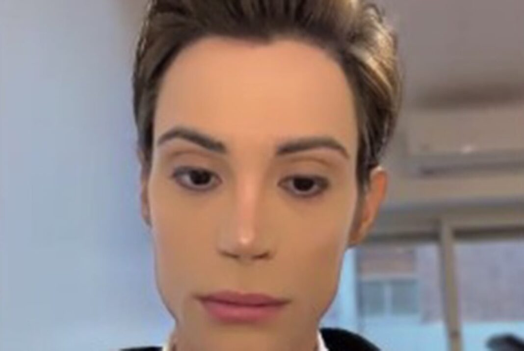 Felipe Pettinato en los tribunales de la Ciudad de Buenos Aires.