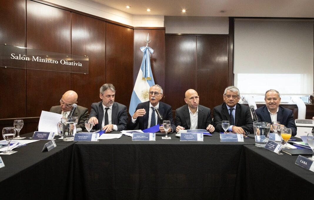 Fachada del Palacio del Congreso de la Nación Argentina, sede del Senado.