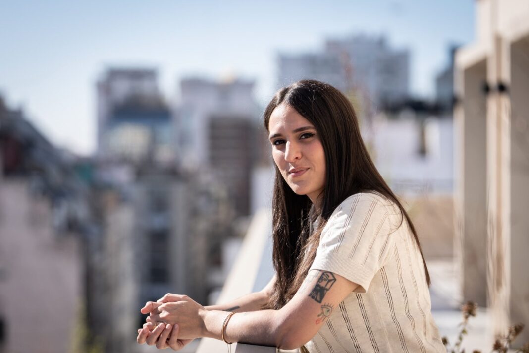 Lucía Solla Sobral en la Feria del Libro de Buenos Aires