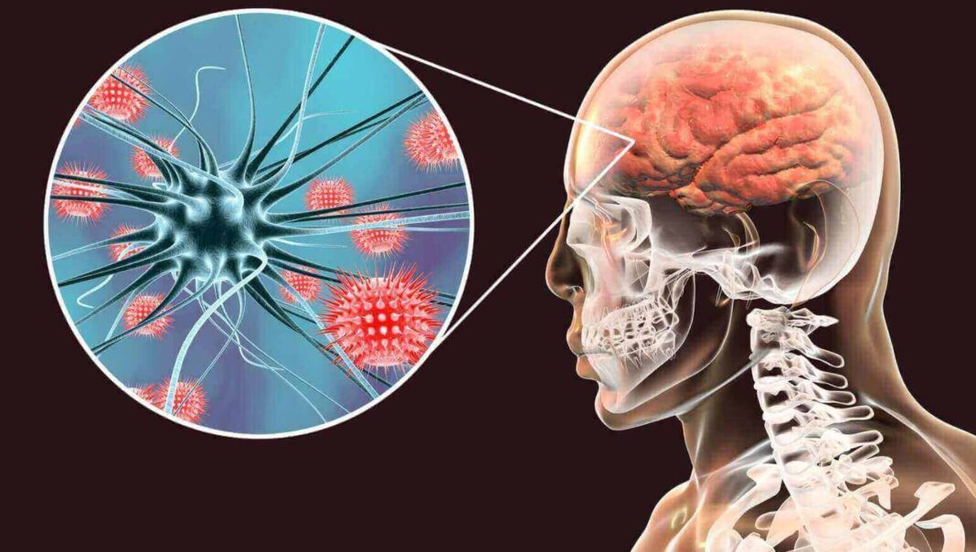 Persona recibiendo vacuna contra meningitis en centro de salud argentino