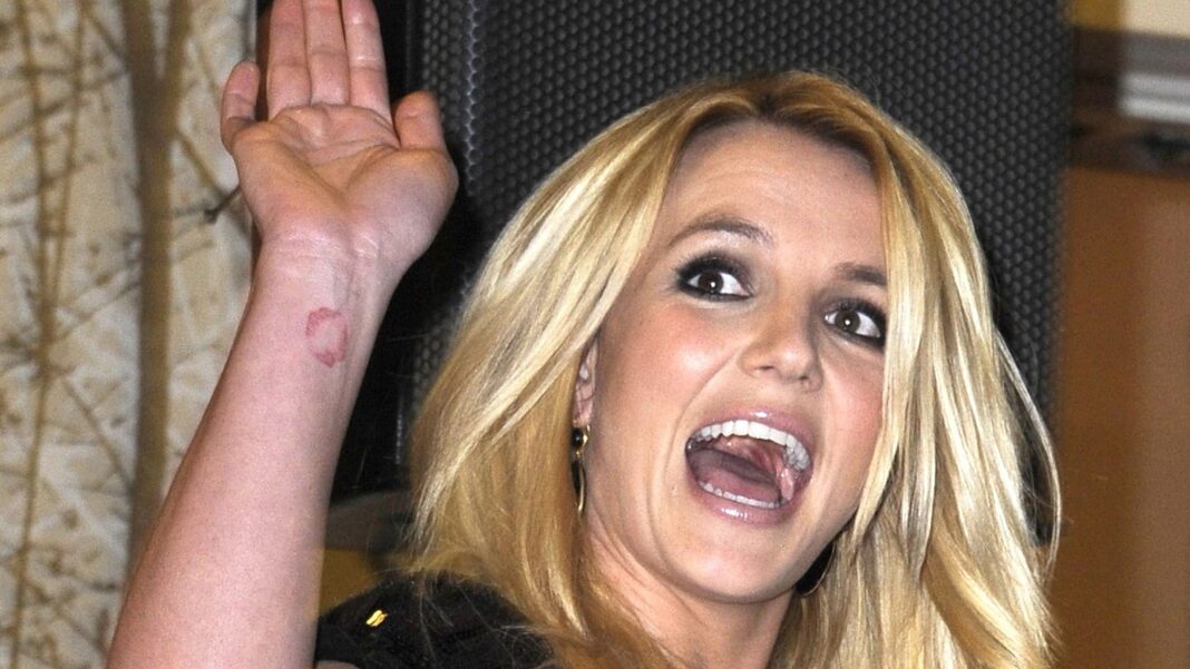 Britney Spears en un restaurante de Los Ángeles